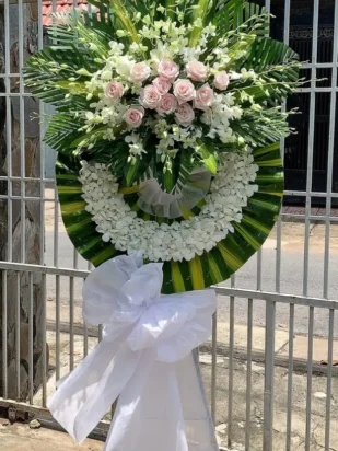 Kệ hoa viếng hồi hướng công đức