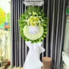 Kệ hoa viếng vĩnh biệt trong thương tiếc