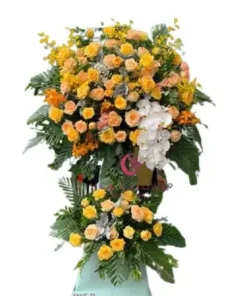 Kệ hoa chúc mừng phát đạt an khang