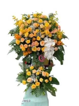 Kệ hoa chúc mừng phát đạt an khang