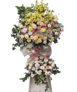 kệ hoa chúc mừng thịnh vượng như ý