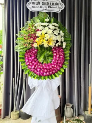 kệ hoa viếng lời tiễn biệt cuối cùng