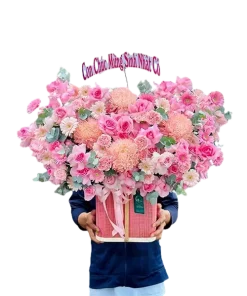 giỏ hoa thay lời nói