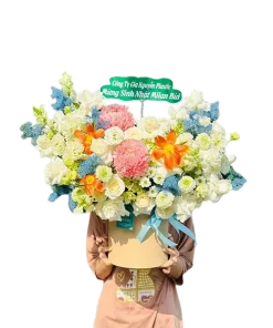 giỏ hoa tinh hoa hội tụ