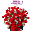 giỏ hoa hồng đỏ cao cấp