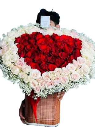 giỏ hoa hạnh phúc thăng hoa