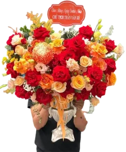 giỏ hoa đỉnh cao thượng lưu