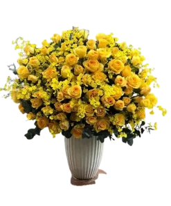 giỏ hoa đẳng cấp trường tồn