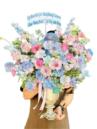 giỏ hoa dẳng cấp thượng lưu 2