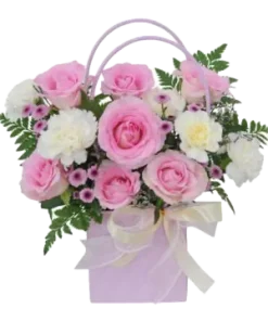 giỏ hoa hương sắc yêu thương