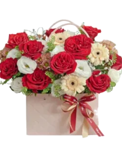 giỏ hoa dịu dàng như nắng