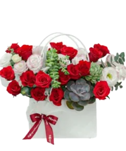 giỏ hoa nồng nàn