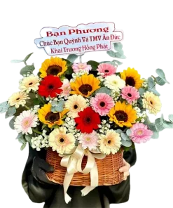 giỏ hoa hẹn ước