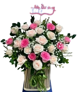 giỏ hoa hẹn thề