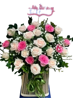 giỏ hoa hẹn thề