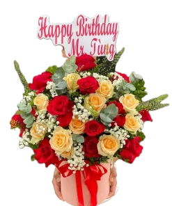 giỏ hoa trọn vẹn