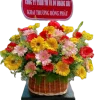 giỏ hoa vinh hoa phú quý