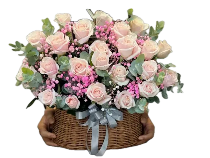 554 ĐƯỢC XÓA NỀN giỏ hoa đại cát đại lợi