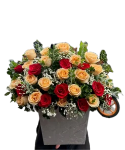 giỏ hoa vẹn toàn