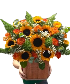 giỏ hoa nhớ mãi không quên