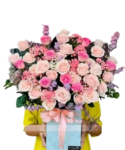 giỏ hoa ký ức ngọt ngào