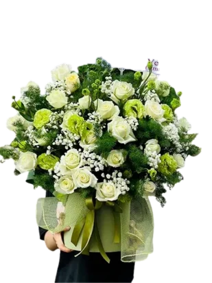 giỏ hoa Làn gió mới