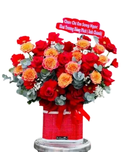 giỏ hoa khúc xuân