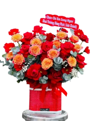 giỏ hoa khúc xuân