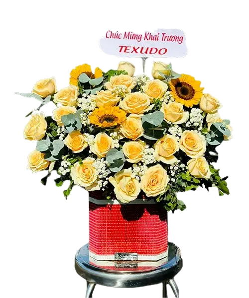 650 (6) ĐƯỢC XÓA NỀN giỏ hoa khoảnh khắc yêu thương