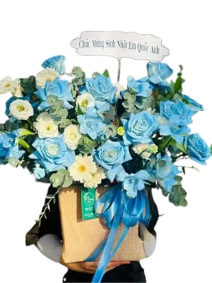 giỏ hoa khải hoàn