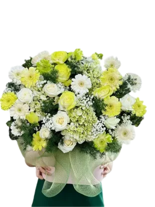 giỏ hoa hương mộc