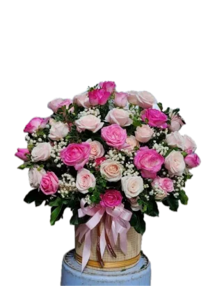 giỏ hoa mộng mơ