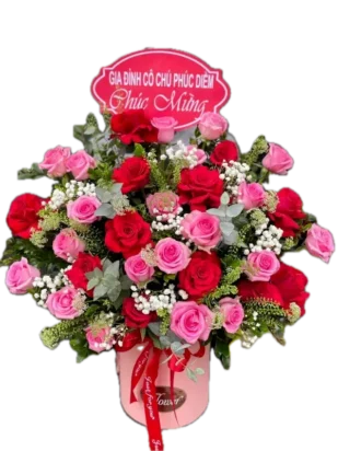 giỏ hoa nụ cười của anh 2