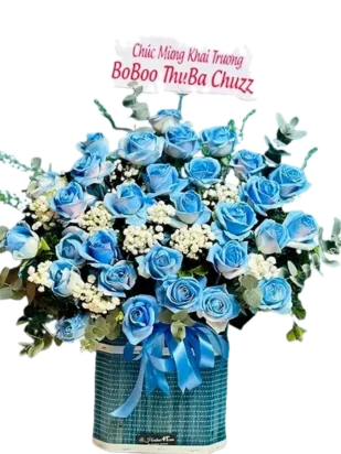 giỏ hoa thì thầm bên em