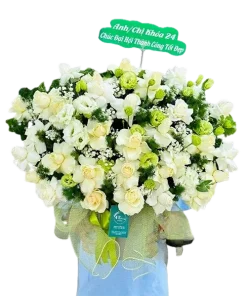 giỏ hoa hẹn ngày sum vầy