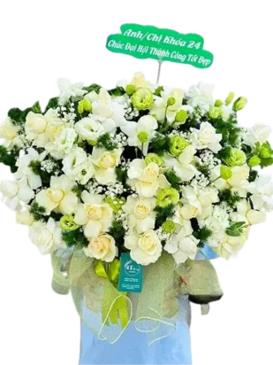 giỏ hoa hẹn ngày sum vầy