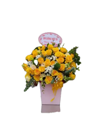 giỏ hoa của hy vọng