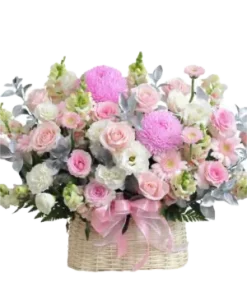 giỏ hoa hồng Yên Bình