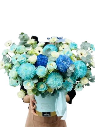 giỏ hoa nhớ thương dịu dàng