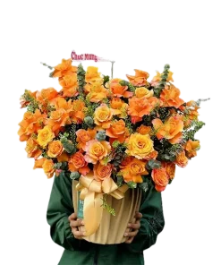 giỏ hoa giai điệu bình an