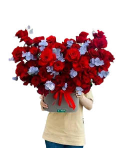 giỏ hoa yêu thương ngập tràn