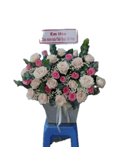 giỏ hoa hồng giá rẻ