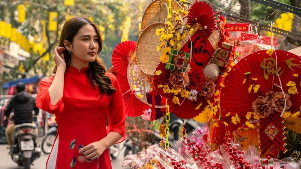 chợ hoa tết hà nội